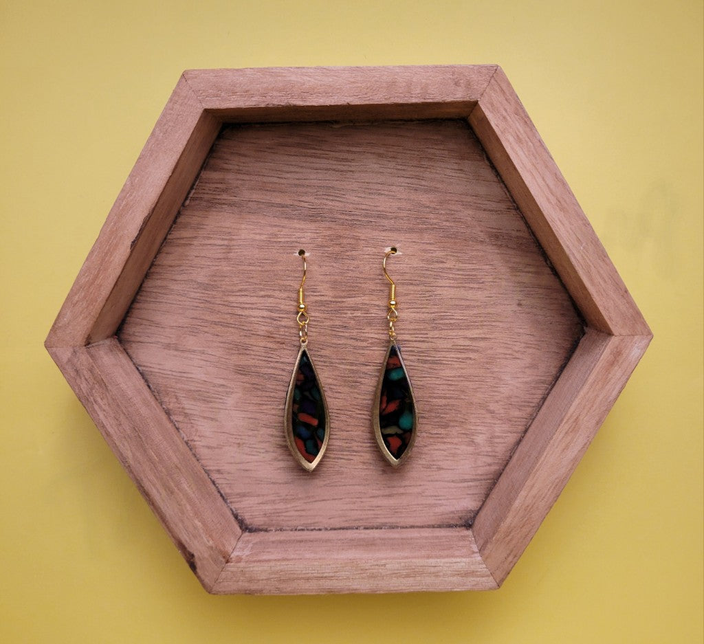 Drop faux Stained Glass